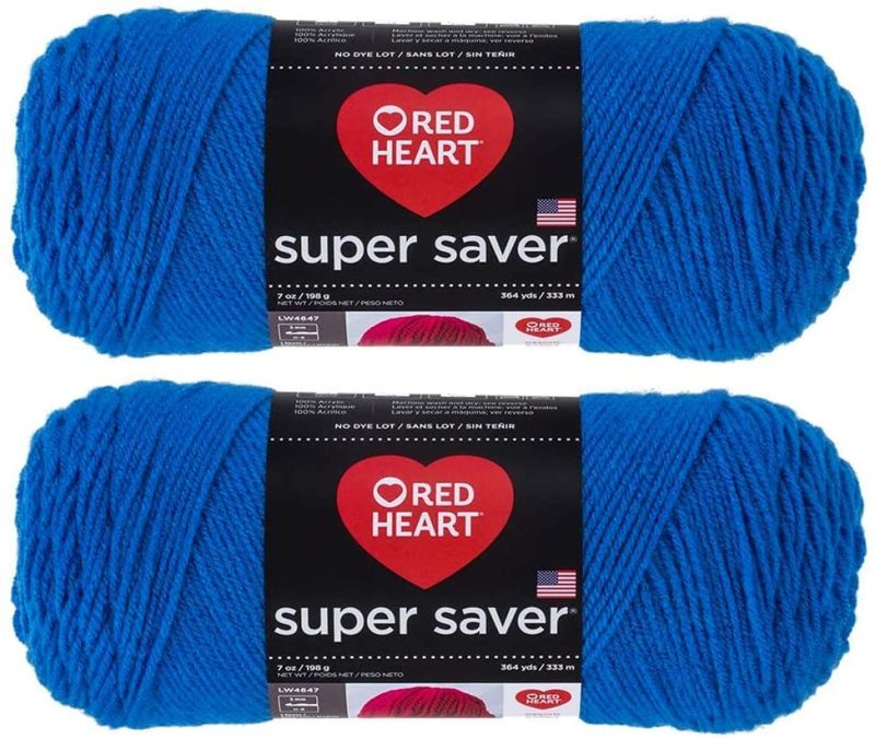 Knitting & Crochet |  Red Heart Super Saver (2-Pack) Arts, Crafts & Sewing Amethyst