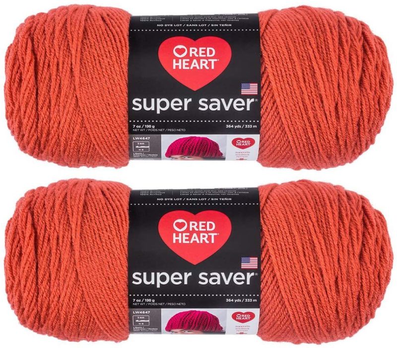 Knitting & Crochet |  Red Heart Super Saver (2-Pack) Arts, Crafts & Sewing Amethyst