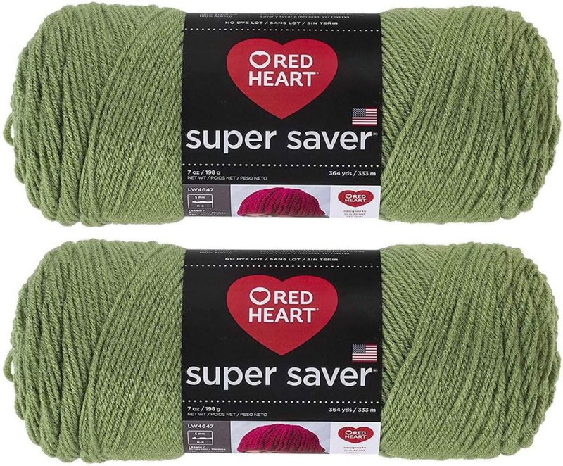 Knitting & Crochet |  Red Heart Super Saver (2-Pack) Arts, Crafts & Sewing Amethyst