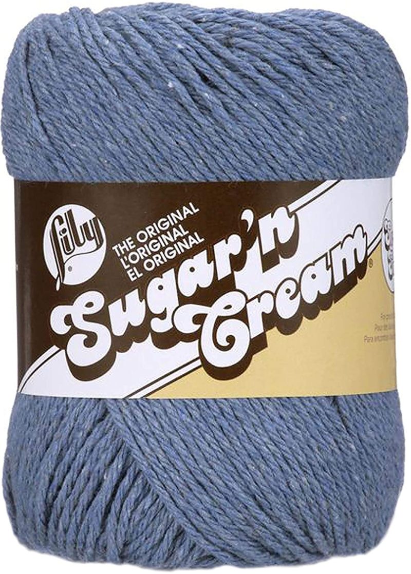 Knitting & Crochet |  Solid Yarn, 4Oz, Gauge 4 Medium, 100% Cotton Machine Wash & Dry Arts, Crafts & Sewing Aquamarine