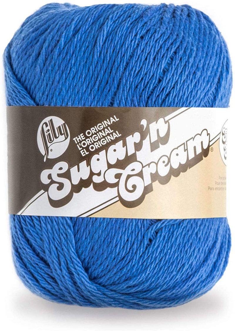 Knitting & Crochet |  Solid Yarn, 4Oz, Gauge 4 Medium, 100% Cotton Machine Wash & Dry Arts, Crafts & Sewing Aquamarine