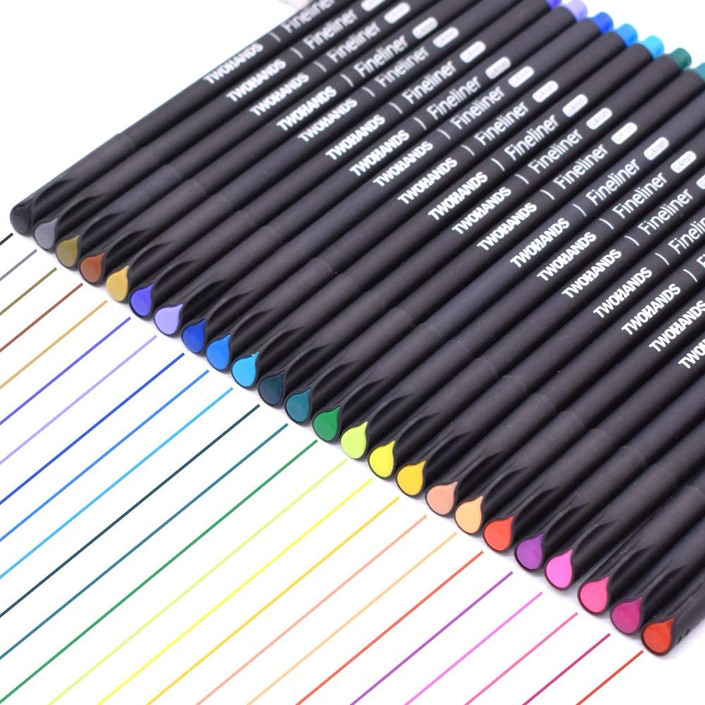 Painting, Drawing & Art Supplies |  Yisan 24 Fineliner Set, Fine Point, Journal Pens, Drawing Pens,Colored Markers For Note Taking, Coloring, Art Projects Supplies, 902201 Arts, Crafts & Sewing Painting, Drawing & Art Supplies