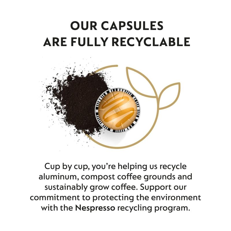 Coffee, Tea & Espresso Appliances |  Nespresso Capsules Vertuoline Coffee Pods Coffee, Tea & Espresso Appliances Barista Flavored Pack