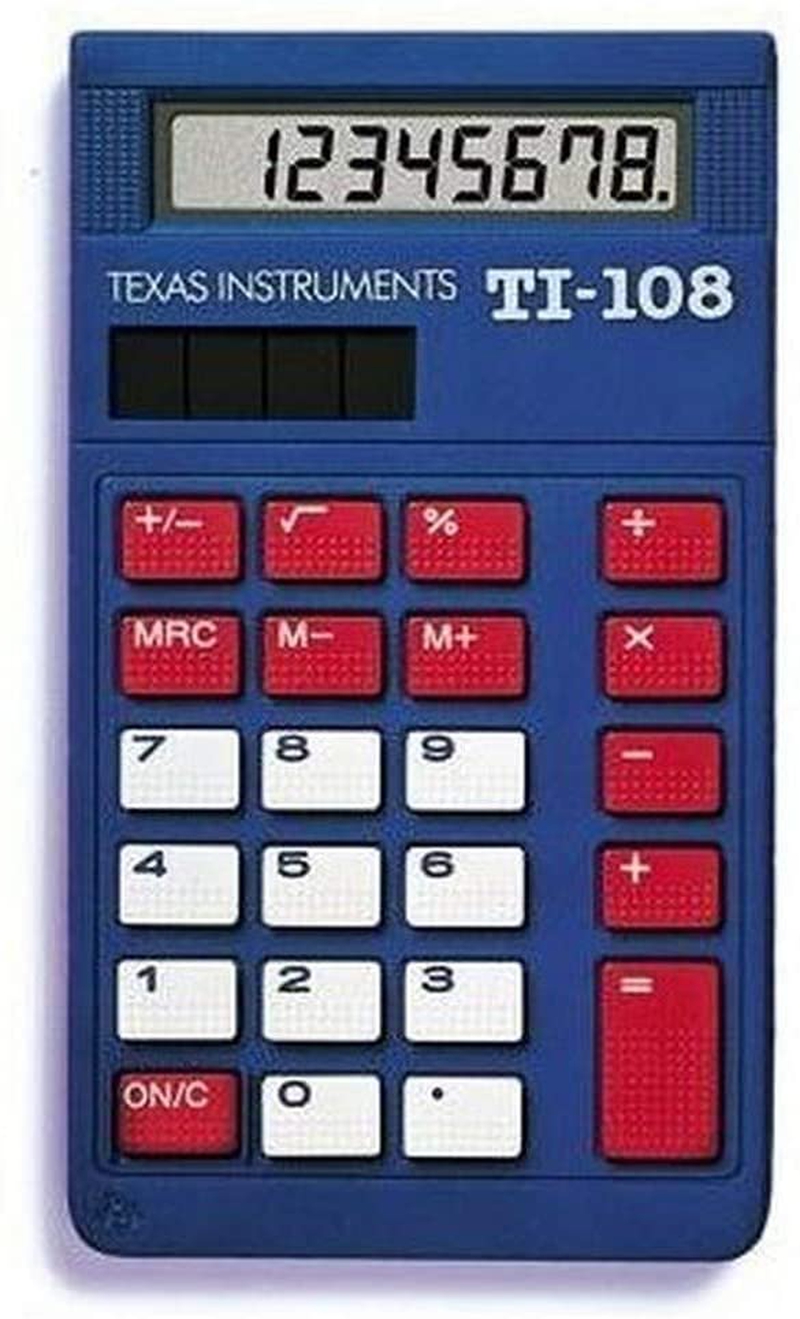 Education & Crafts |  Texas Instruments Ti-108 Solar Power Calculator/Teacher’s Kit (Set Of 10) Education & Crafts Education & Crafts