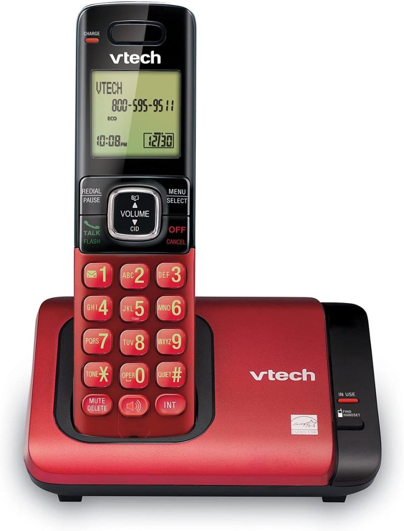 Office Electronics |  Vtech Cs6719-15 Dect 6.0 Phone With Caller Id/Call Waiting, 1 Cordless Handset Home Office Products Blue