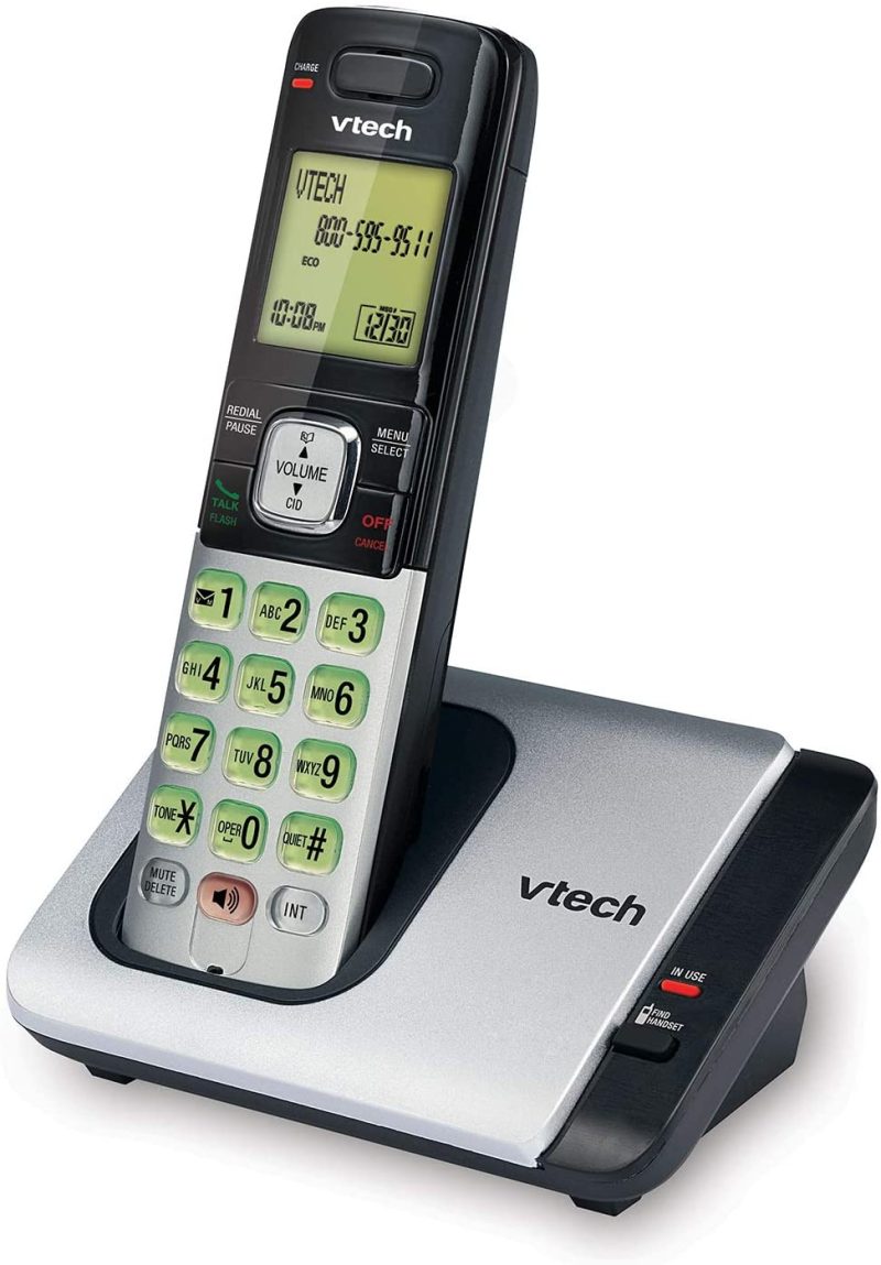 Office Electronics |  Vtech Cs6719-15 Dect 6.0 Phone With Caller Id/Call Waiting, 1 Cordless Handset Home Office Products Blue