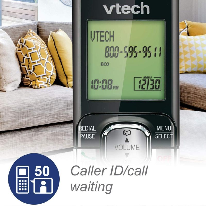 Office Electronics |  Vtech Cs6719-15 Dect 6.0 Phone With Caller Id/Call Waiting, 1 Cordless Handset Home Office Products Blue