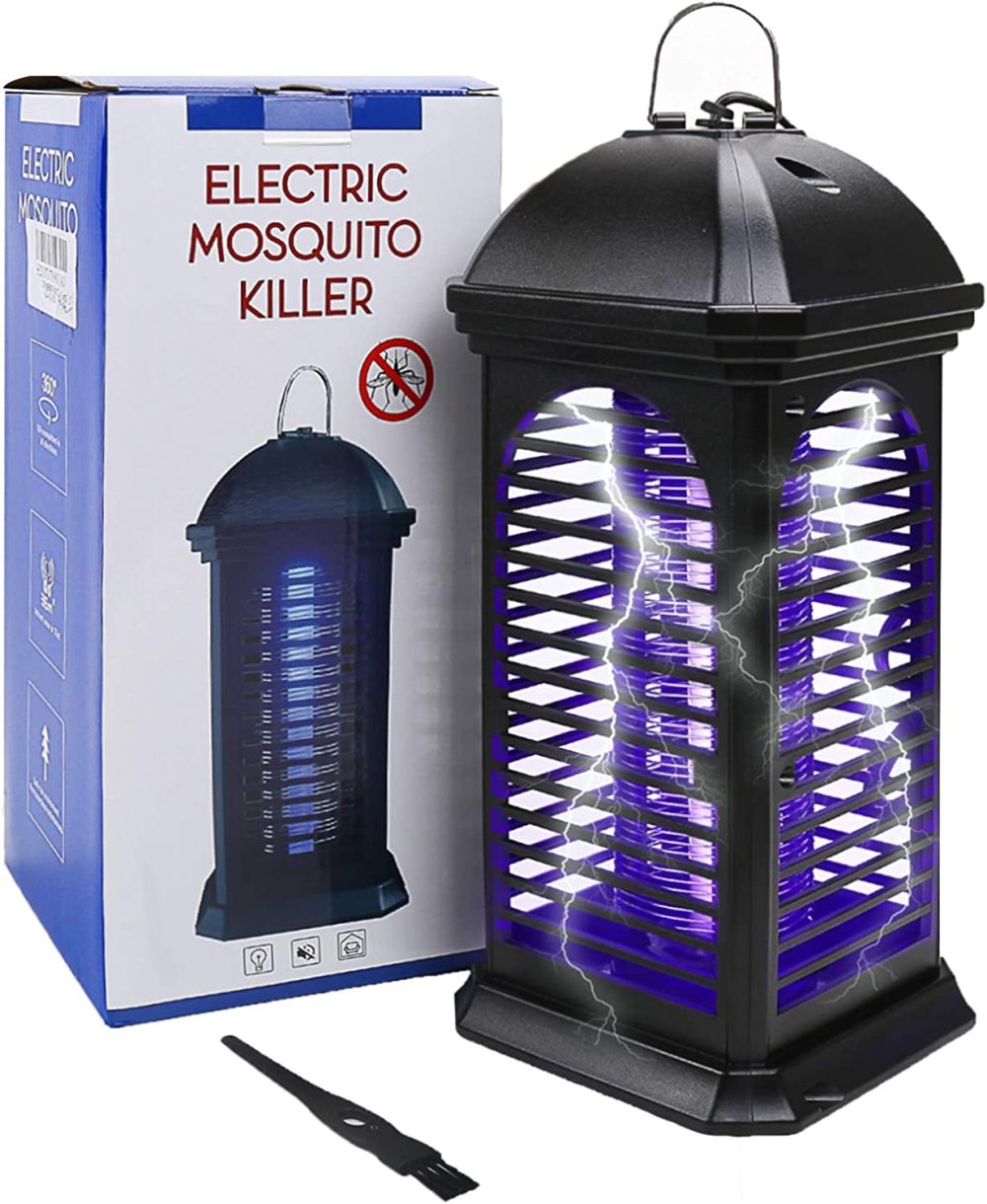 Education & Crafts |  Bug Zapper Electric Indoor Insect Killer Suspensible Uv Light | Mosquito Killer Bug Fly Pests Attractant Trap Zapper Lamp W/Powerful 1000V Grid For Indoor Home Bedroom,Kitchen, Office Education & Crafts Education & Crafts