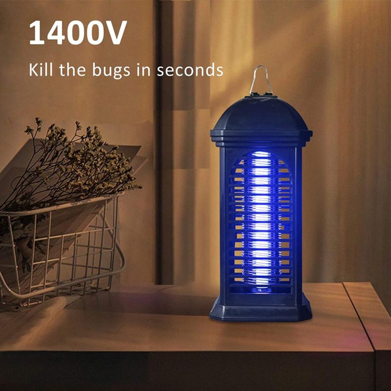 Education & Crafts |  Bug Zapper Electric Indoor Insect Killer Suspensible Uv Light | Mosquito Killer Bug Fly Pests Attractant Trap Zapper Lamp W/Powerful 1000V Grid For Indoor Home Bedroom,Kitchen, Office Education & Crafts Education & Crafts