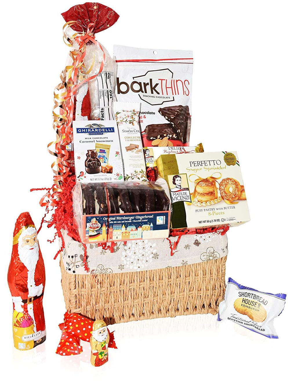 Education & Crafts |  Christmas Baskets – Santa, Chocolate, Gourmet, Food, Holiday, Cookies, Candy Xmas Variety Gift For Family Friends Colleagues Office Men Corporate Her Him Kids Son Daughter Students Mom And Dad Education & Crafts Education & Crafts