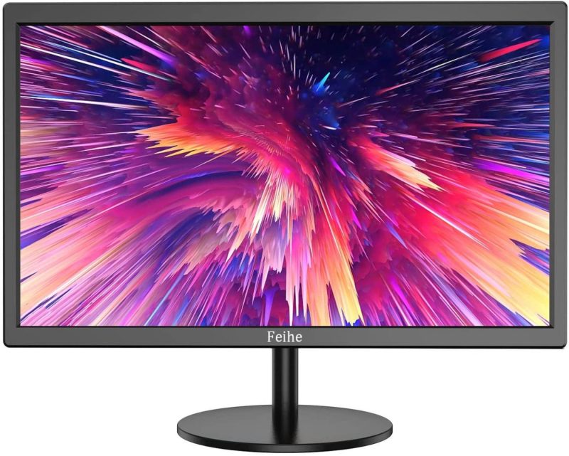 Education & Crafts |  Feihe 21.5 Inch Full Hd 1080P Monitor With Vga & Hdmi Ports,75Hz Refresh,Rate & 5S Response Time,Computer Monitor For Business And Office Education & Crafts Education & Crafts