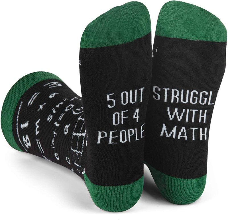 Education & Crafts |  Funny Nerd Socks – Gift For Teachers, Students, Book Lovers, Math, Science Geeks Education & Crafts Books