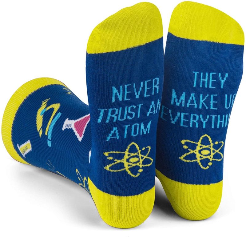 Education & Crafts |  Funny Nerd Socks – Gift For Teachers, Students, Book Lovers, Math, Science Geeks Education & Crafts Books