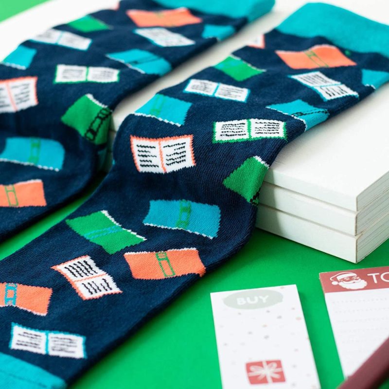 Education & Crafts |  Funny Nerd Socks – Gift For Teachers, Students, Book Lovers, Math, Science Geeks Education & Crafts Books