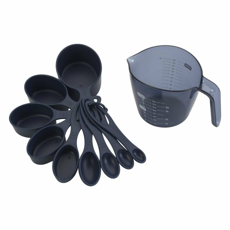 Kitchen & Dining |  28-Piece Plastic Kitchen Tools And Gadgets Set, Navy Blue Home Decor & Cleaning Bradshaw