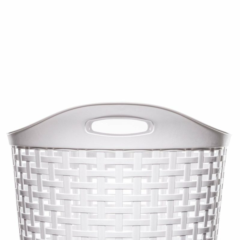 Storage & Organization |  3 Pack Flexible Round Wicker Hamper Home Decor & Cleaning Starplast