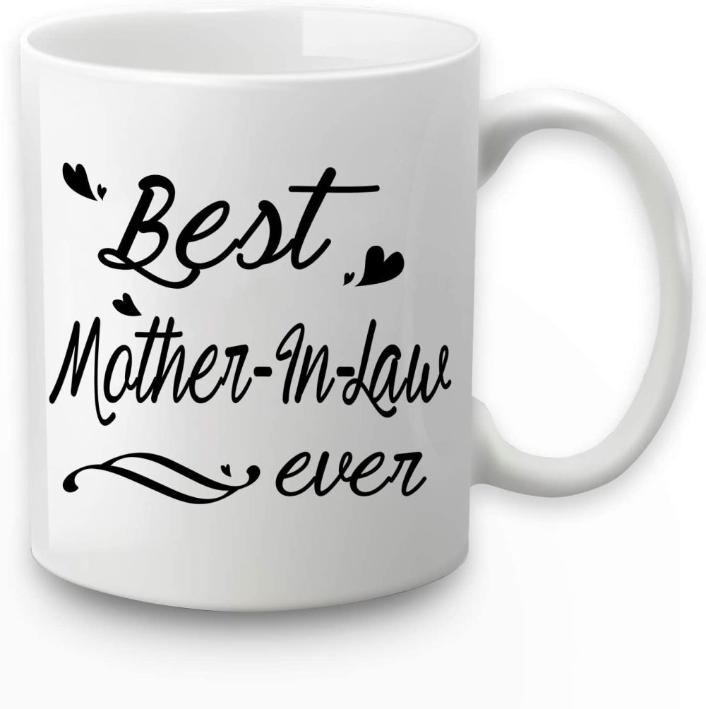 Kitchen & Dining |  Best Mother In Law Coffee Mug Mother In Law Coffee Mugs Best Mother In Law Gifts Birthday Mothers Day Best Mother In Law Gifts From Daughter Son In Law 11 Ounce With Gift Box Dining & Entertaining Dining & Entertaining