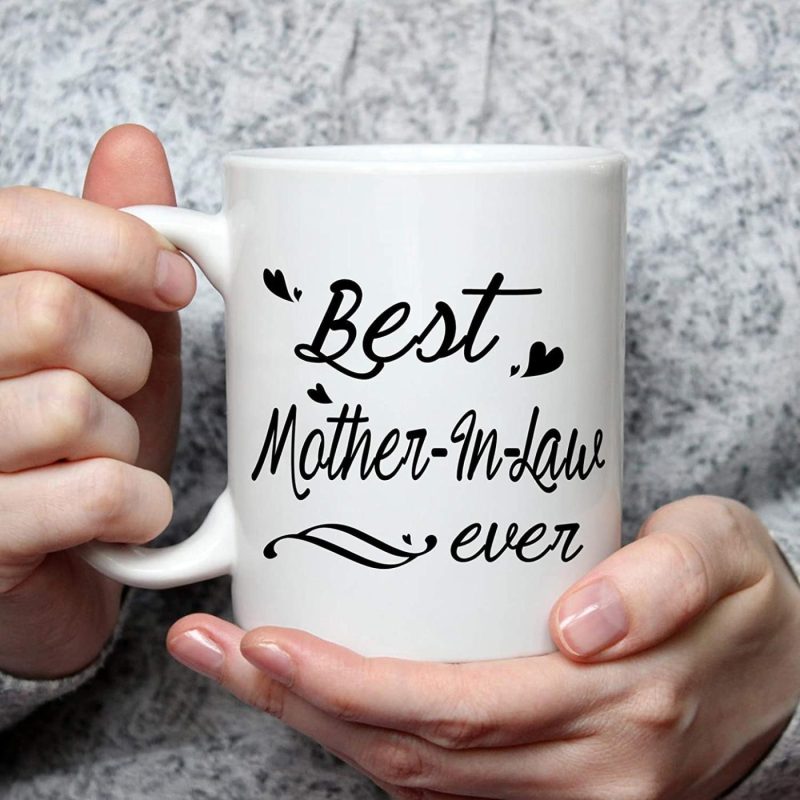 Kitchen & Dining |  Best Mother In Law Coffee Mug Mother In Law Coffee Mugs Best Mother In Law Gifts Birthday Mothers Day Best Mother In Law Gifts From Daughter Son In Law 11 Ounce With Gift Box Dining & Entertaining Dining & Entertaining