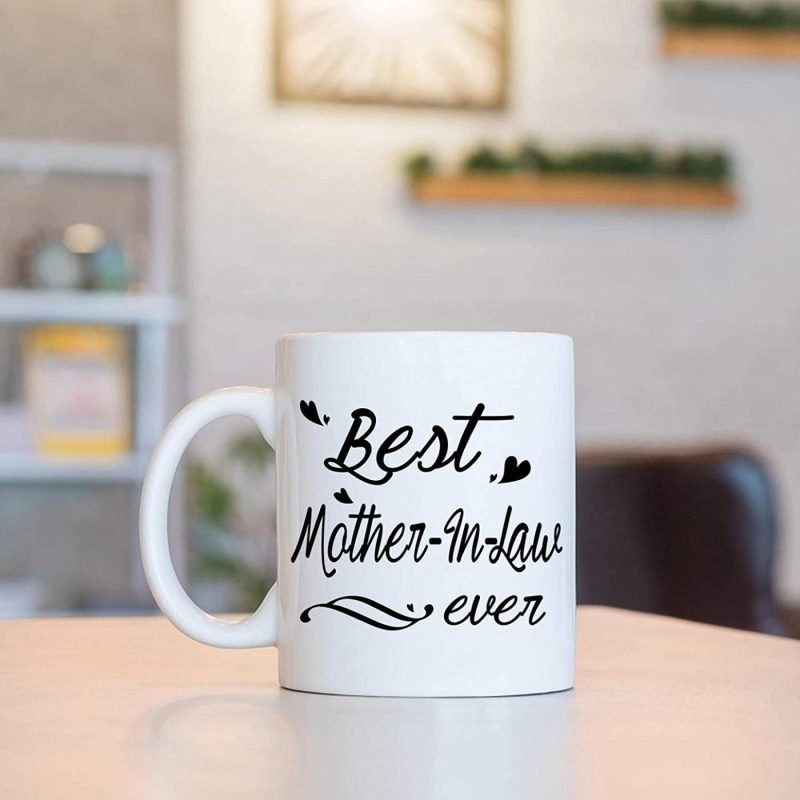 Kitchen & Dining |  Best Mother In Law Coffee Mug Mother In Law Coffee Mugs Best Mother In Law Gifts Birthday Mothers Day Best Mother In Law Gifts From Daughter Son In Law 11 Ounce With Gift Box Dining & Entertaining Dining & Entertaining