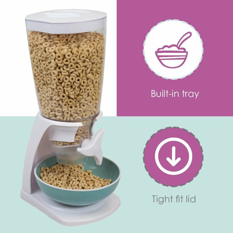 Kitchen & Dining |  Cereal Dispenser Countertop Home Decor & Cleaning Double