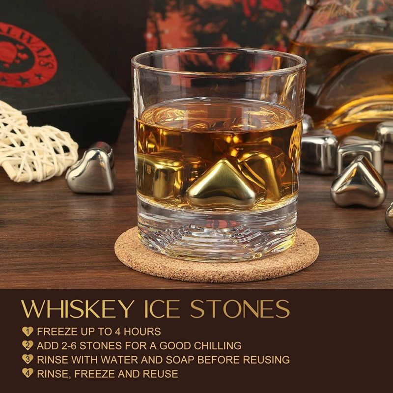 Kitchen & Dining |  Whiskey Stones For Chilling Whiskey Home Decor & Cleaning BEST DAD EVER