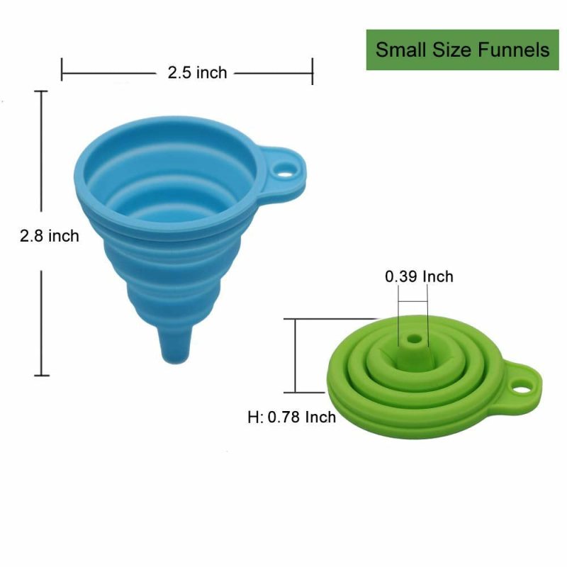 Kitchen Utensils & Gadgets |  Kitchen Funnel Set 4 Pack Home Decor & Cleaning Kitchen & Dining