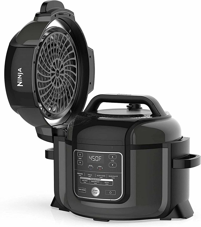 Small Appliances |  Ninja Op301 Foodi 9-In-1 Pressure, Slow Cooker, Air Fryer And More, With 6.5 Quart Capacity And A High Gloss Finish (Renewed) Home Decor & Cleaning Amazon Renewed