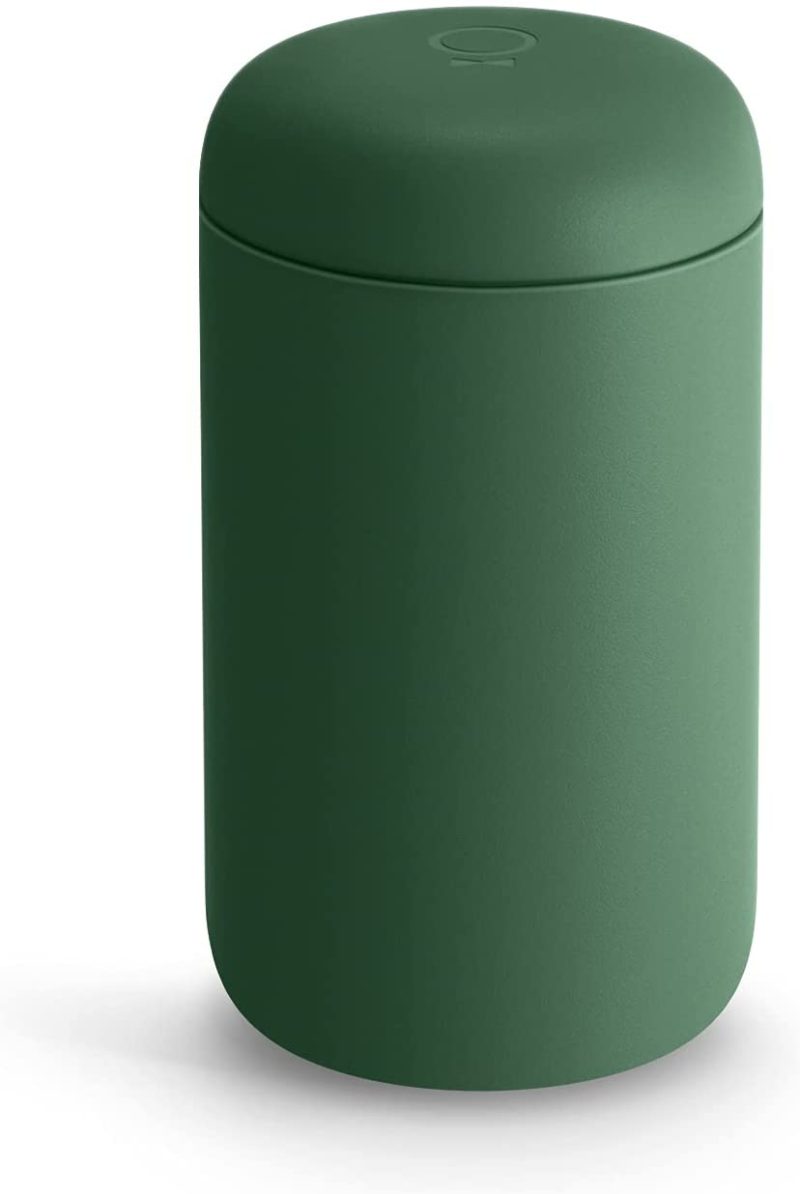 Kitchen & Dining |  Fellow Carter Everywhere Travel Mug – Wide Mouth Vacuum-Insulated Stainless Steel Coffee And Tea Tumbler With Ceramic Interior, Cargo Green, 16 Oz Cup Dining & Entertaining Buttered Popcorn